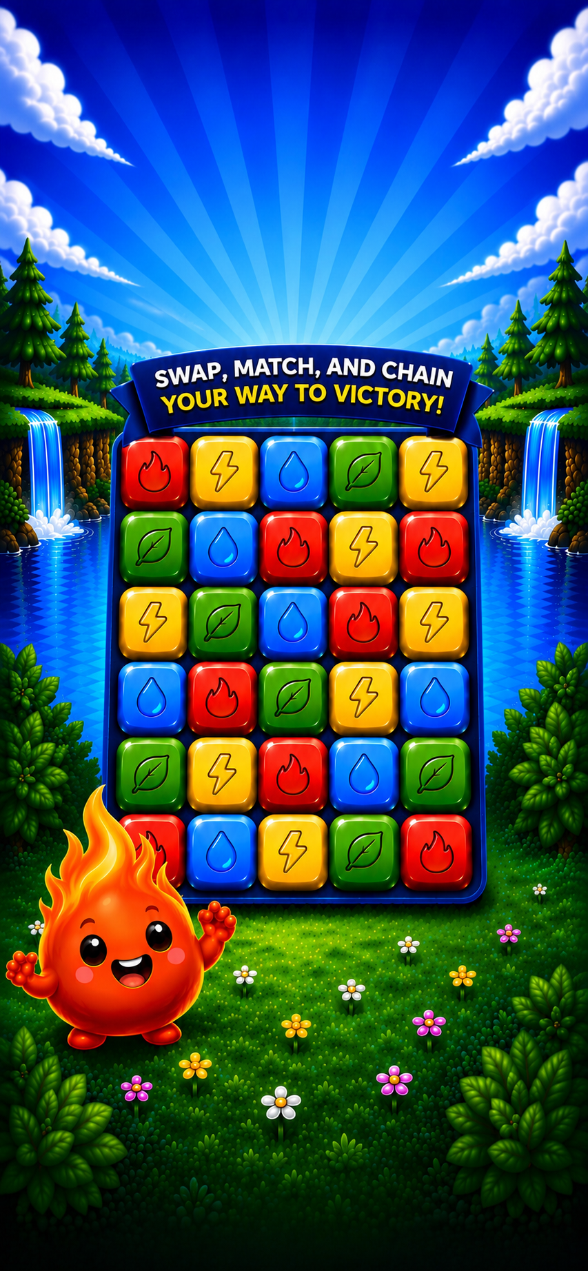 Panel Panic colorful match puzzle gameplay