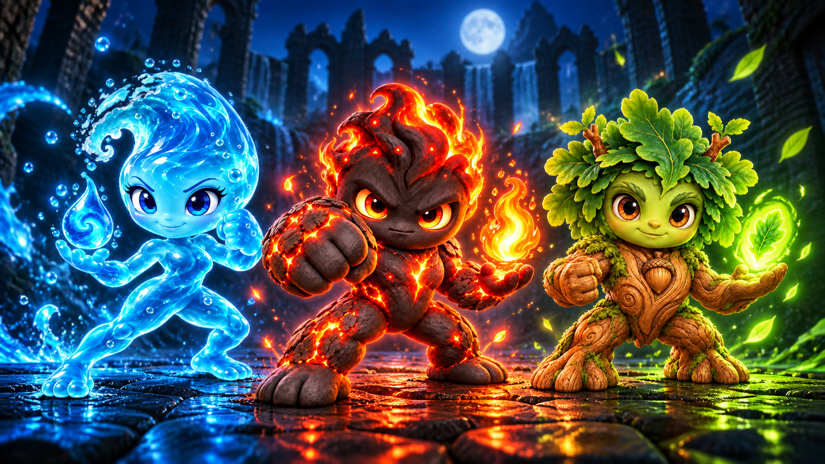 Battle Mode artwork from the Rising Rivals main menu