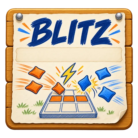 Blitz mode artwork from Tic Tac Flick